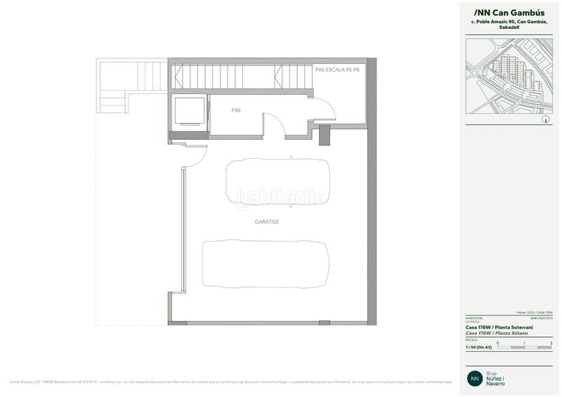 Foto c385b7c3-733b-47f8-9b69-bba5f701562e. Miete reihenhaus 326m<sup>2</sup> in carrer del poble amazic 67 in Sabadell