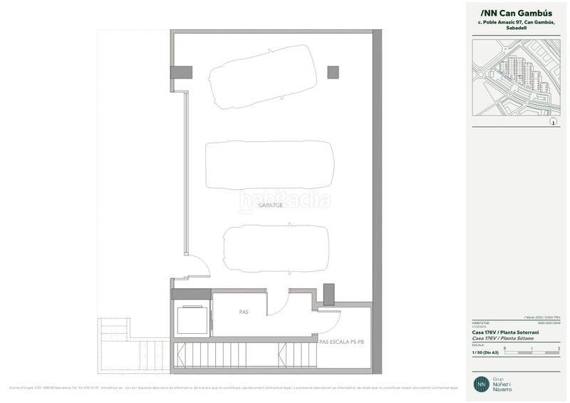 Foto dba75515-6f37-4158-a831-dd5fd5a76526. Miete reihenhaus 326m<sup>2</sup> in carrer del poble amazic 67 in Sabadell