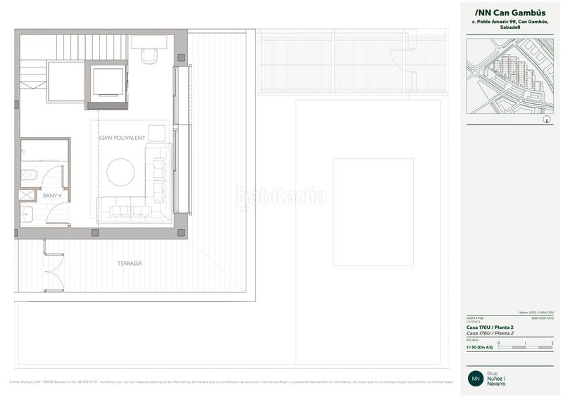 Foto 76eef340-9f42-4453-b510-02ece7c230cc. Alquiler casa adosada 326m<sup>2</sup> en carrer del poble amazic 67 en Sabadell