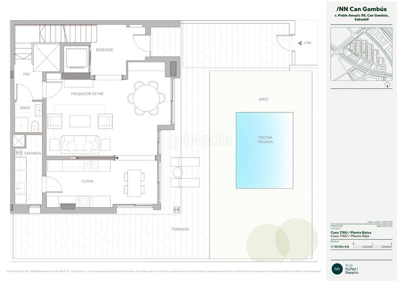 Foto a2ce279d-cabc-496f-be4f-58fa394a025e. Lloguer casa adossada 326m<sup>2</sup> a carrer del poble amazic 67 a Sabadell