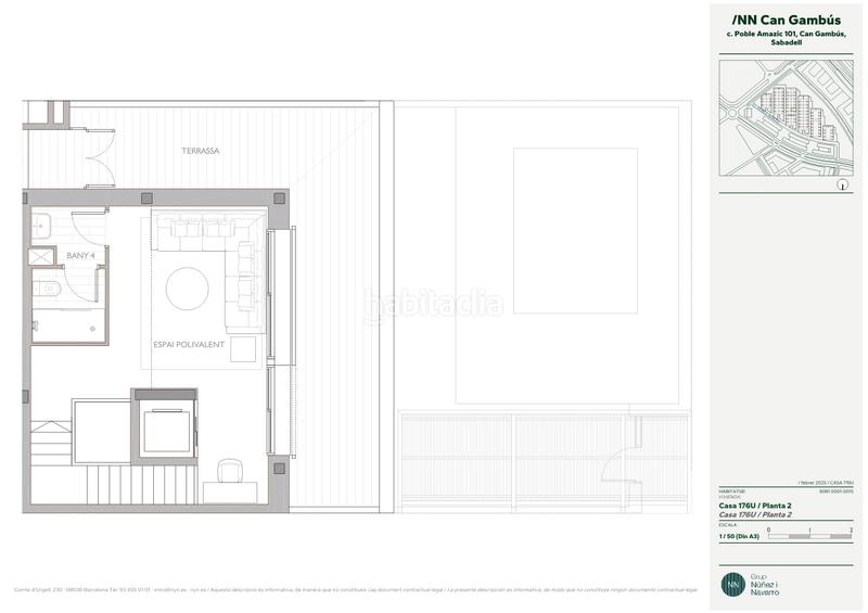 Foto 5edf1d77-3df4-4add-a8d7-df7a67c7458a. Lloguer casa adossada 303m<sup>2</sup> a carrer del poble amazic 67 a Sabadell