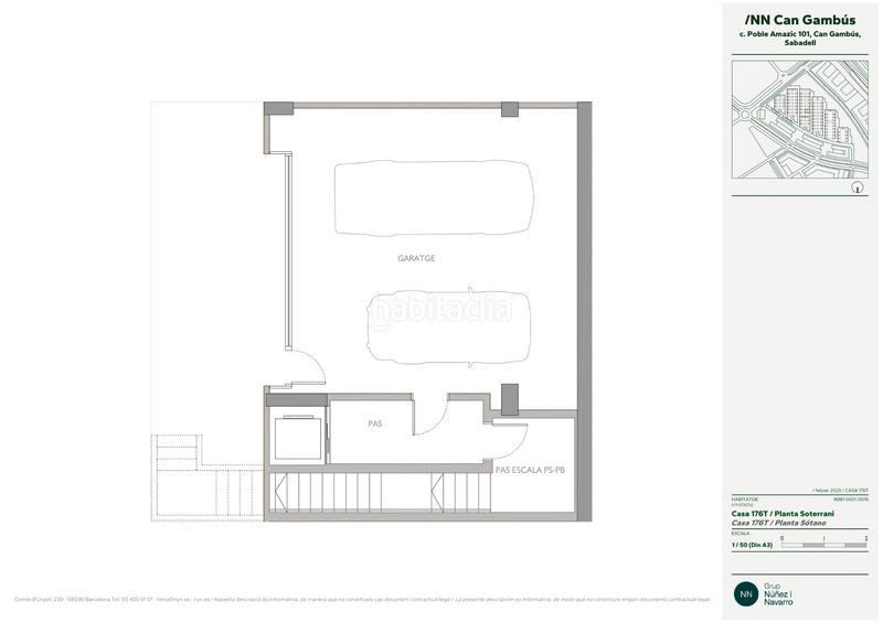 Foto c2a58016-2cf7-4029-bdf7-ba3dd3deac49. Miete reihenhaus 303m<sup>2</sup> in carrer del poble amazic 67 in Sabadell