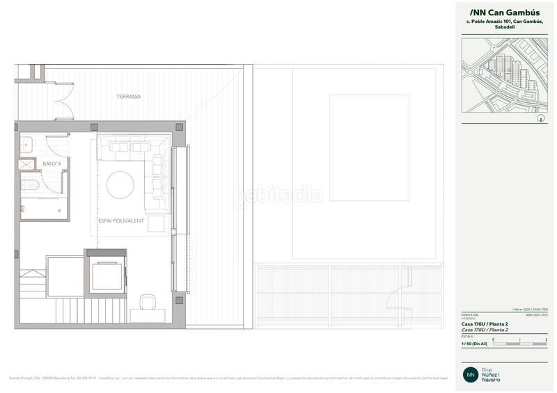 Foto fd49a401-d00b-4c99-83f4-02c8617ff4b4. Miete reihenhaus 303m<sup>2</sup> in carrer del poble amazic 67 in Sabadell