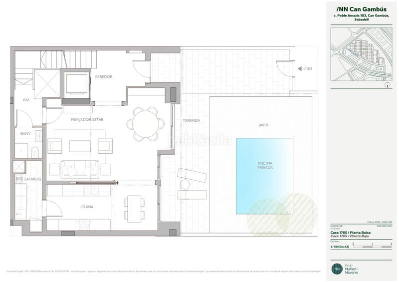 Foto 126a7e01-ff72-4d73-bd8a-cb4a2c2ecc89. Lloguer casa adossada 303m<sup>2</sup> a carrer del poble amazic 67 a Sabadell