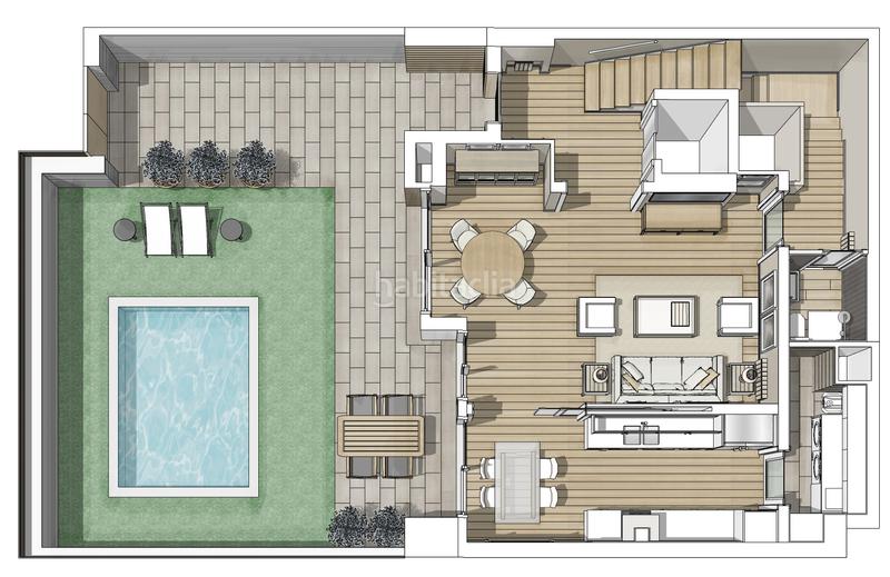 Foto c5e1c2cc-8f5a-4acc-bbbb-8d241d229d19. Miete reihenhaus 303m<sup>2</sup> in carrer del poble amazic 67 in Sabadell