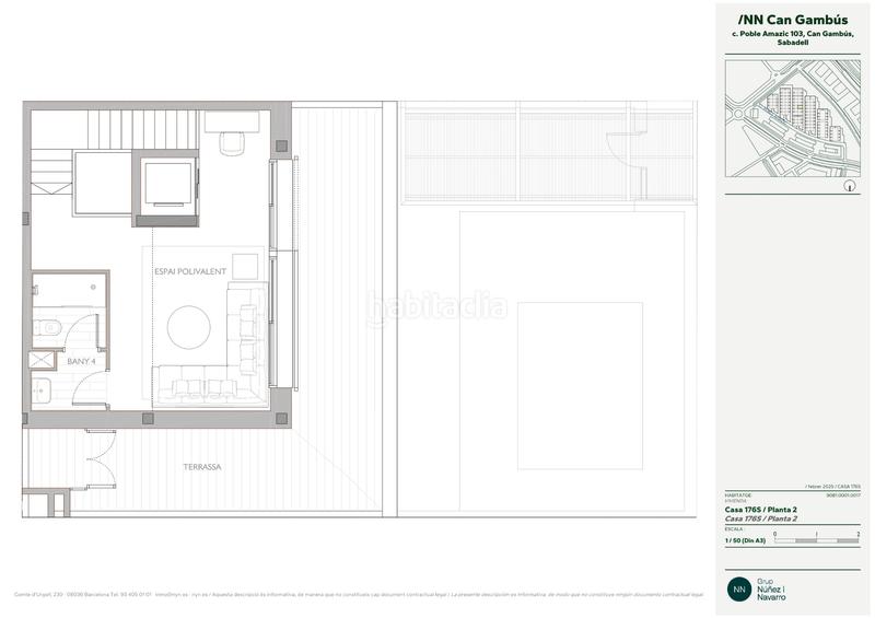 Foto af455ce4-b4ca-446e-a75d-634363a2c4e7. Rent semi detached house 303m<sup>2</sup> in carrer del poble amazic 67 in Sabadell