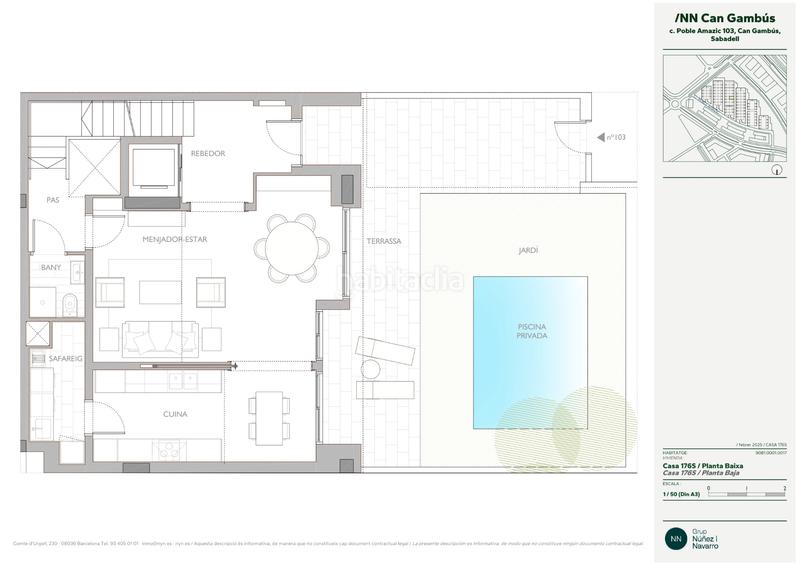 Foto 6106c823-5762-4110-822e-37b03f9c445a. Rent semi detached house 303m<sup>2</sup> in carrer del poble amazic 67 in Sabadell