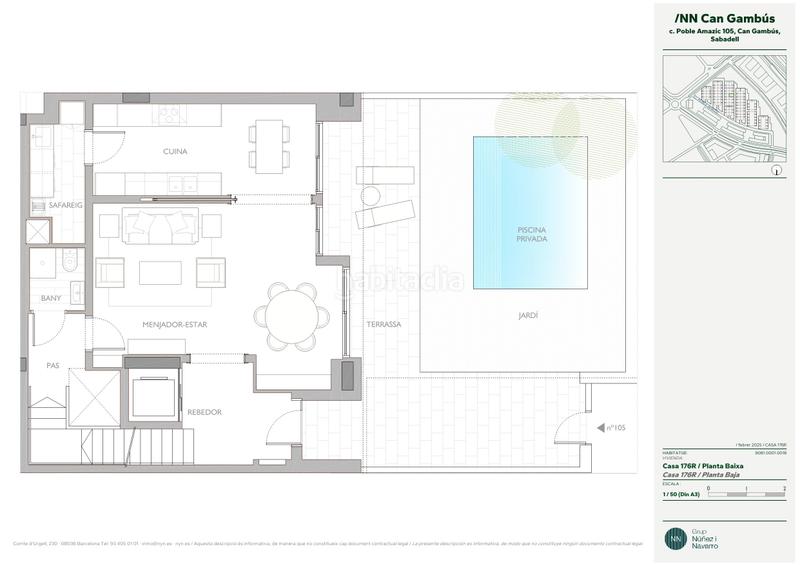 Foto bb785c74-e37a-47be-9e27-abef28bebed7. Rent semi detached house 303m<sup>2</sup> in carrer del poble amazic 67 in Sabadell