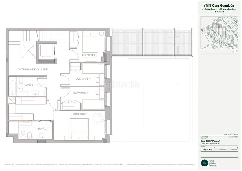 Foto cb251912-3570-4126-81a9-3a8433a301f7. Rent semi detached house 303m<sup>2</sup> in carrer del poble amazic 67 in Sabadell