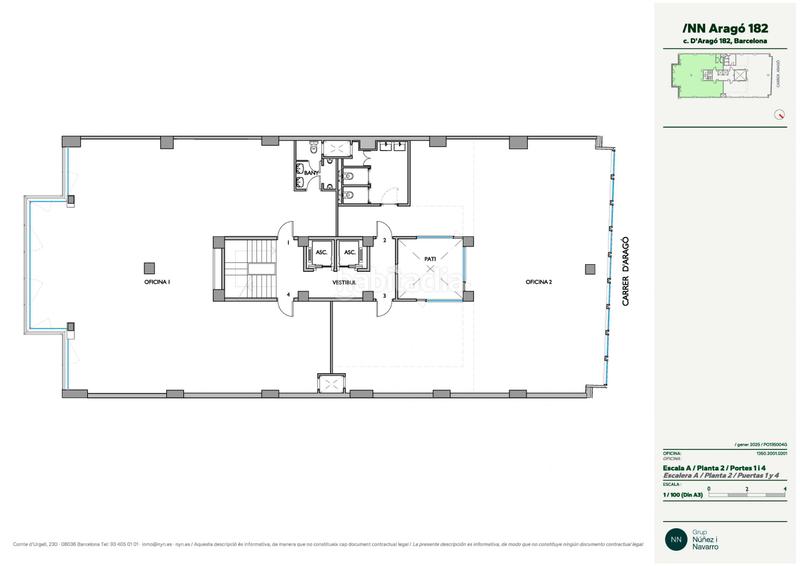 Foto f4853d91-25d9-4496-871c-0b72c1ca2609. Affitto ufficio in calle aragó 182 in L´Antiga Esquerra de l´Eixample Barcelona