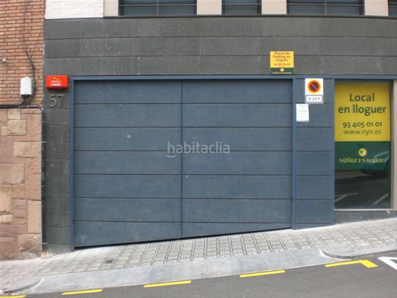 Foto 3ef277ed-1ff0-4b89-b2b3-90ac489c405b. Alquiler parking coche en calle tavern 57 en Sant Gervasi - Galvany Barcelona