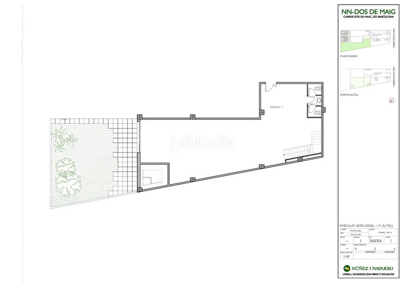 Foto 413fe133-780f-44e1-944b-04edf19f7123. Miete büro in calle dos de maig 202 in El Clot Barcelona