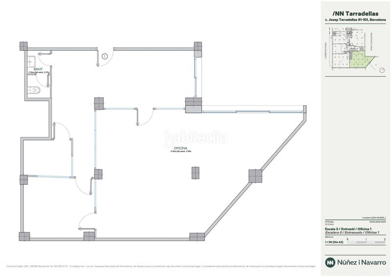 Foto c3742846-b836-4b8d-ab21-e2dbe3aa168f. Location bureau dans avenida josep tarradellas 91 dans Barcelona