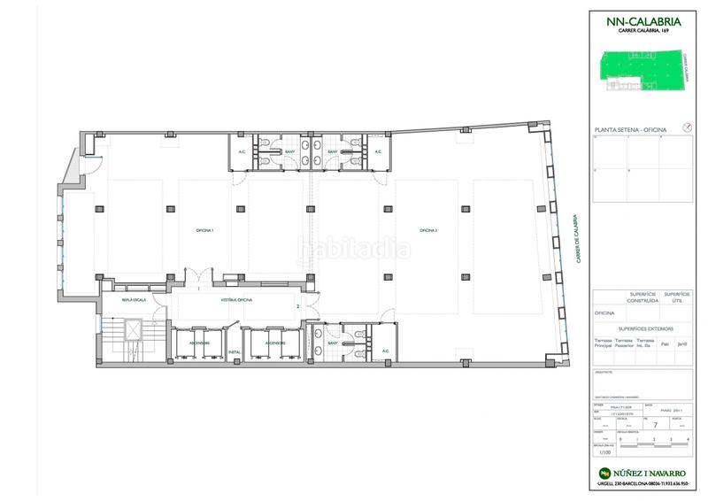 Foto 712ab3fb-6e3c-409d-b380-9b6537cf3eb6. Lloguer oficina a calle calabria 169 a La Nova Esquerra de l´Eixample Barcelona