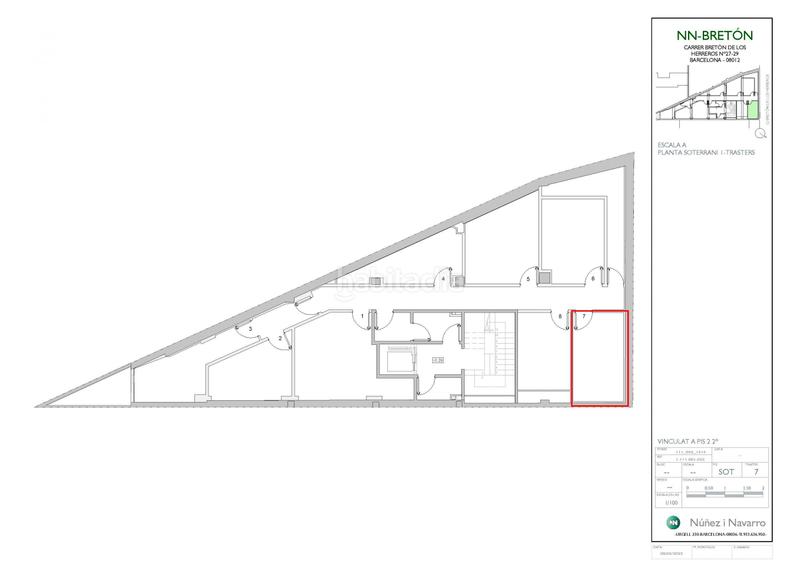 Foto b82f9d1b-39c3-4edc-b22c-9ca43a3b5002. Location appartement dans calle breton de los herreros 27 dans Barcelona