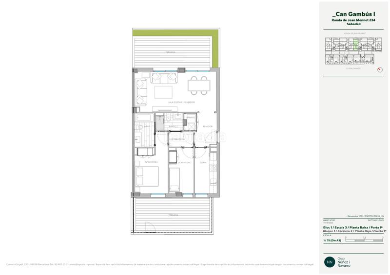 Foto 3c61cb50-4089-4fb1-a1b6-27a696c87eea. Location rez-de-chaussée 72m<sup>2</sup> dans ronda de jean monnet 230 dans Sabadell