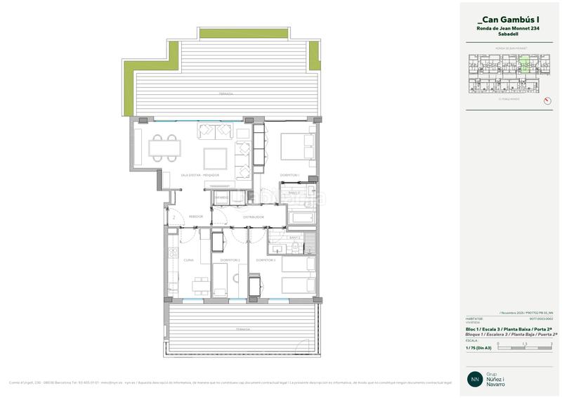 Foto 43ee59e7-c53a-4cba-8443-9600c4b992a4. Alquiler planta baja 96m<sup>2</sup> en ronda de jean monnet 230 en Sabadell