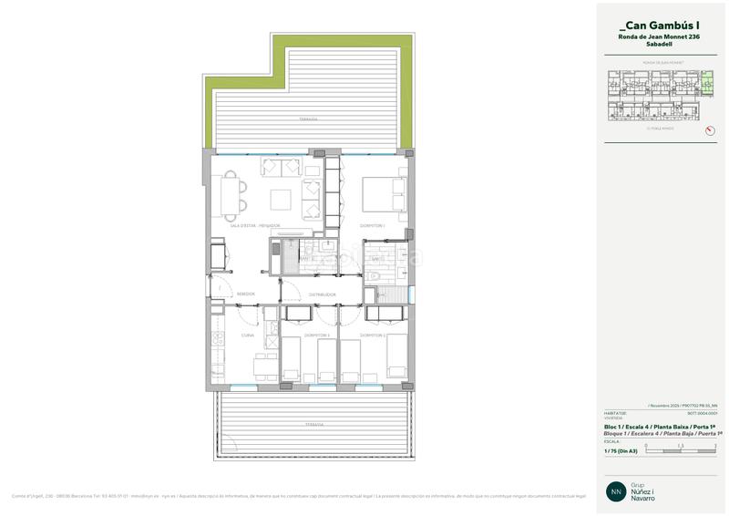 Foto 2fae0e95-c62c-4fe1-9f56-e7bc3c40b020. Location rez-de-chaussée 94m<sup>2</sup> dans ronda de jean monnet 230 dans Sabadell