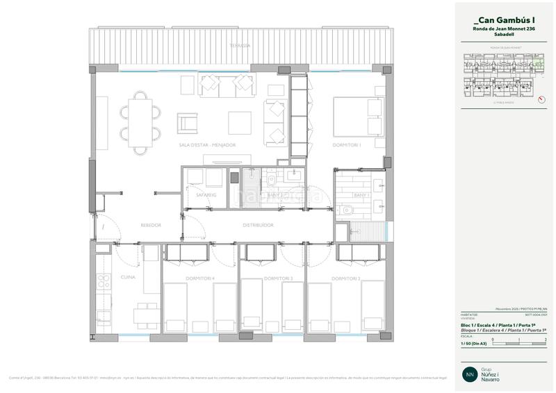 Foto 949b1e98-ed9e-4169-94e9-b031f1bf62ef. Location appartement 119m<sup>2</sup> dans ronda de jean monnet 230 dans Sabadell