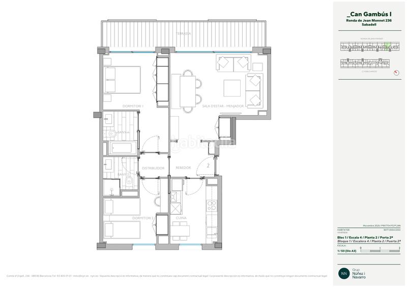 Foto e43e4494-6c7c-46a2-af43-0715f33ea371. Affitto appartamento 74m<sup>2</sup> in ronda de jean monnet 230 in Sabadell