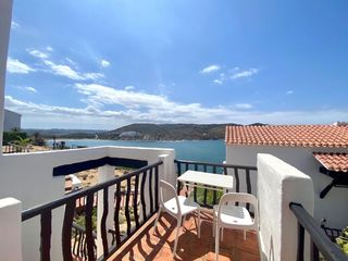 Apartment in Playas de Fornells. Apartamento dúplex en primera línea de mar en playas de fornells