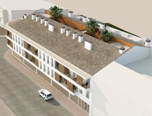 Flat  Ronda s'estancia. Piso de obra nueva con terraza privada y piscina en es mercadal