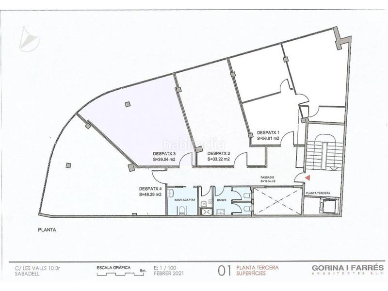 Foto 771d0198-653a-47bc-bd00-8bcfff0fe301. Rent office space with heating in Centre Sabadell
