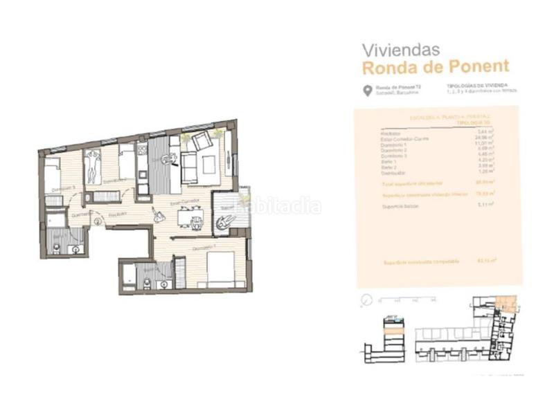 Foto 470417fa-fbe8-46b7-ba5e-cf0f1acae61f. Dachwohnung in vallès 30 in Centre Sabadell