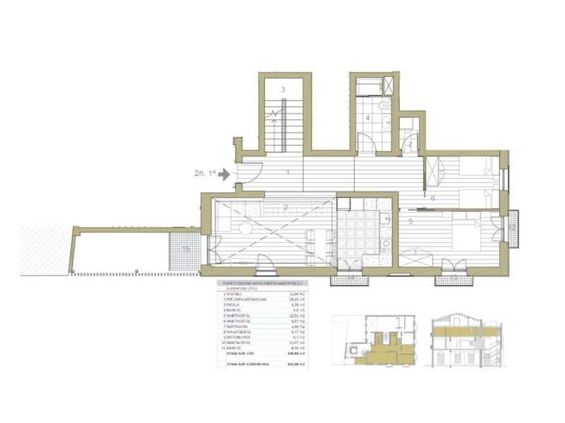 Foto 83a8c695-264d-45bc-8cb9-3c421a44182e. Dúplex a calle san quirze 2 a Centre Sabadell