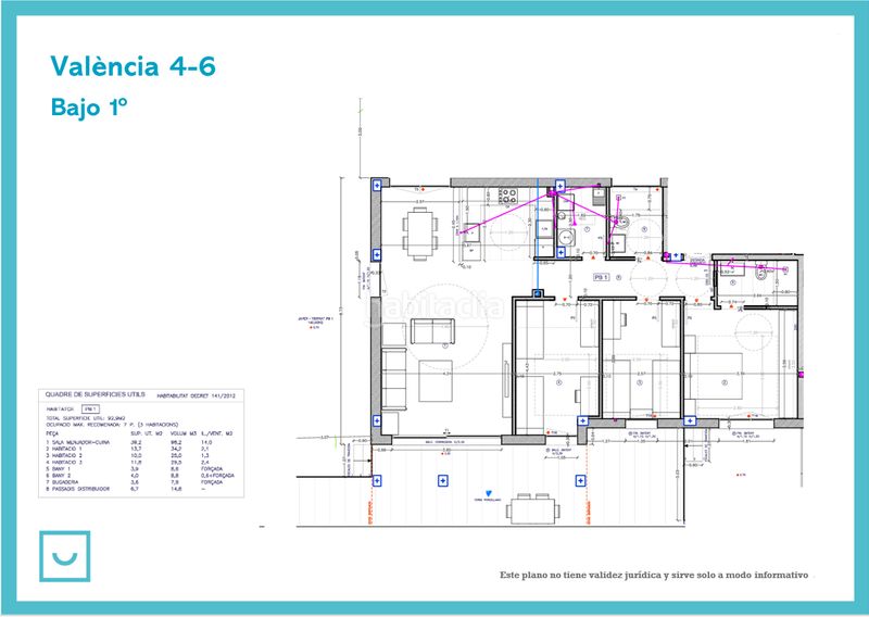Foto fd7a0b98-eb24-41a5-98b1-6800e67d0585. Alquiler planta baja piso de obra nueva a tres vientos , con gran espacio exterior, aerotermia y plaza de parking con cargador eléctrico. en Tiana