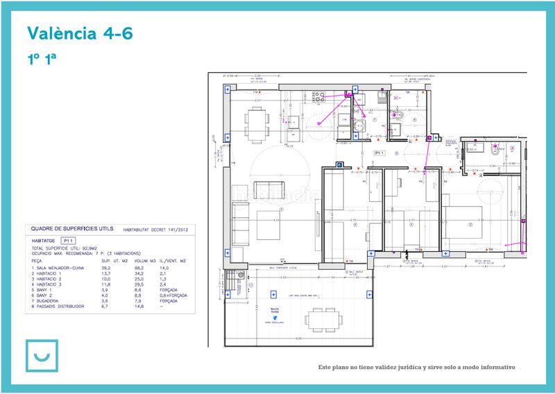 Foto 94a5972d-649c-4edd-a292-6fe08f3f7c25. Alquiler piso en carrer valència 4 piso de obra nueva de 108 m² con terraza y parking en Tiana