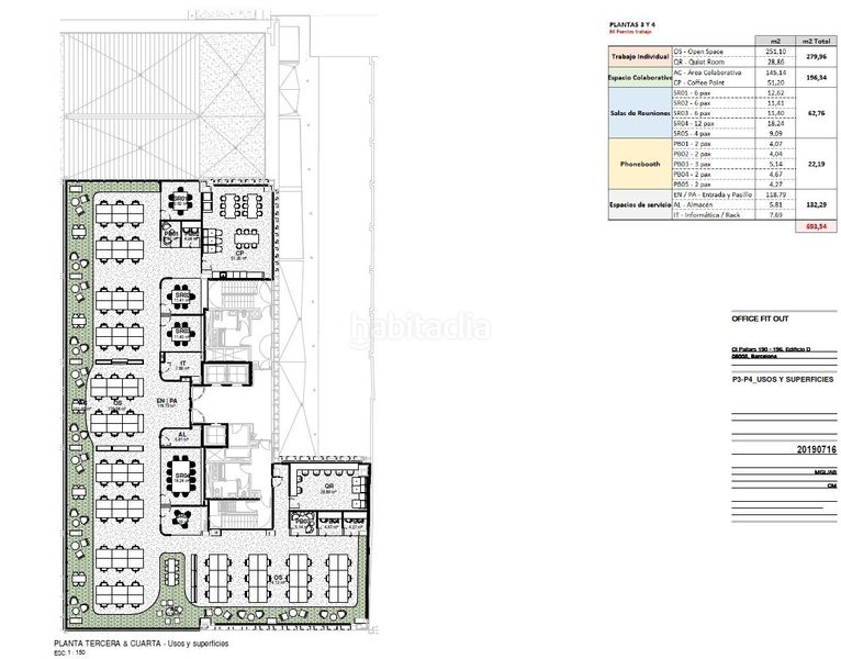 Foto 76285525-0ab2-4c4e-ad39-cc33bfee5dc3. Alquiler edificio en pallars 190 en Poblenou Barcelona