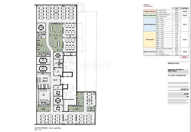 Foto cc90bdd2-c8f4-4d50-8b4b-aa338b044c78. Lloguer edifici a Poblenou Barcelona