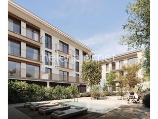 Pis  Sardenya. Apartamento de obra nueva con jardin y piscina comunitaria en el