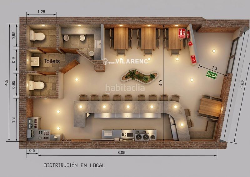 Foto 5dcb49f4-d5ca-483c-a98c-fa8583301577. Geschäftsraum in Calafell platja Calafell