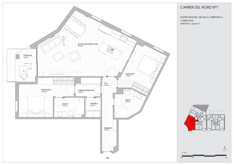 Foto 035ba0f9-8568-4f19-b6b7-e51e3fbddcf8. Pis amb calefacció a Centre Torredembarra
