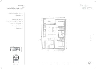 Appartamento in El Pedró. Piso planta baja  con terraza, jardin y piscina comunitaria en p