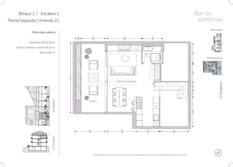Foto ff0a8afe-86ae-47c2-85db-94737469d9de. Zweistöckige wohnung 105m<sup>2</sup> in carrer de sardenya 14 in El Pedró Palamós