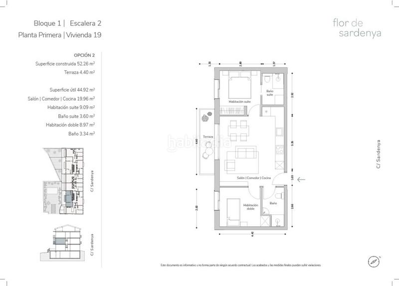 Foto 11bc2aab-a01f-4c1d-912f-04c6bf6434b5. Appartement 52m<sup>2</sup> dans carrer de sardenya 14 dans El Pedró Palamós
