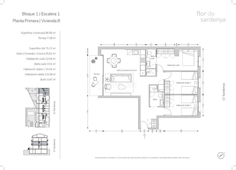 Foto b95dd6bf-14a9-4fc2-9941-05ea0565b163. Appartement 52m<sup>2</sup> dans carrer de sardenya 14 dans El Pedró Palamós