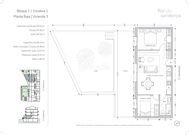 Foto 90bdfdf7-f2c1-412a-9aab-20f5575f5aed. Piano terra 57m<sup>2</sup> in carrer de sardenya 14 in El Pedró Palamós