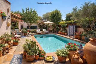 Haus in Puig Ses Forques - Torre Colomina. Casa con jardin y piscina en puig ses forques. sant antoni de ca