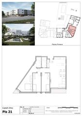 Pis a Castell d´Aro. Piso 21 planta primera con terraza. castell platja daro