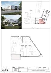 Pis a Castell d´Aro. Piso 25 planta segunda con terraza. castell platja daro