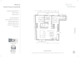 Etagenwohnung in El Pedró. Planta primera con jardin comunitario y piscina comunitaria en p