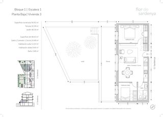 Appartamento in Carrer de sardenya 14. Planta baja con jardin privado y terraza