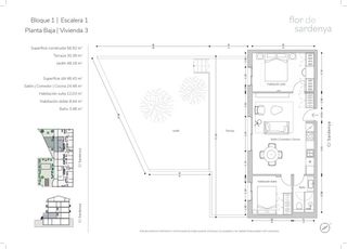 Pis a El Pedró. Piso con terraza y jardin privado.