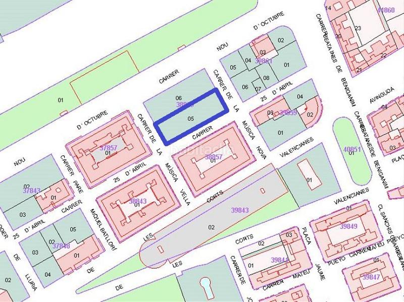 Foto 37380f58-e3f2-47a9-a901-f4e544453993. Terreny residencial a carrer 25 d'abril 2a a Xàtiva