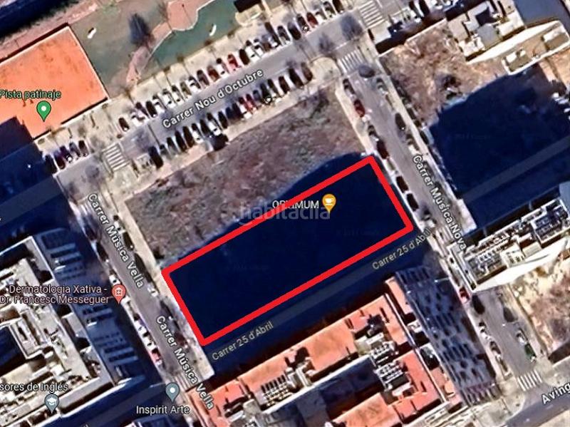 Foto bfbea982-1c90-4005-92c6-35ac3c0244ee. Terreny residencial a carrer 25 d'abril 2a a Xàtiva