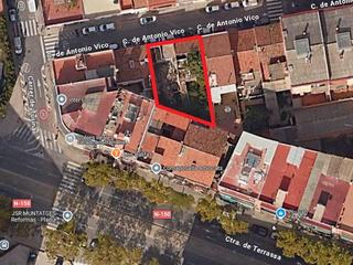 Terreny residencial a Carrer d'antonio vico 6. Suelo urbano residencial en sabadell.